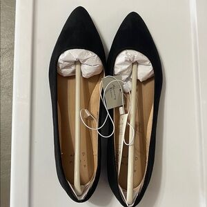 A New Day  CORINNA Black Memory Foam Flats Sz.7